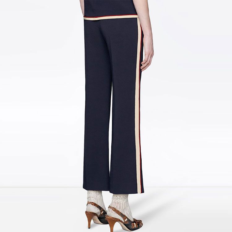 Женские штаны Gucci SS22 (синие) — фото 5