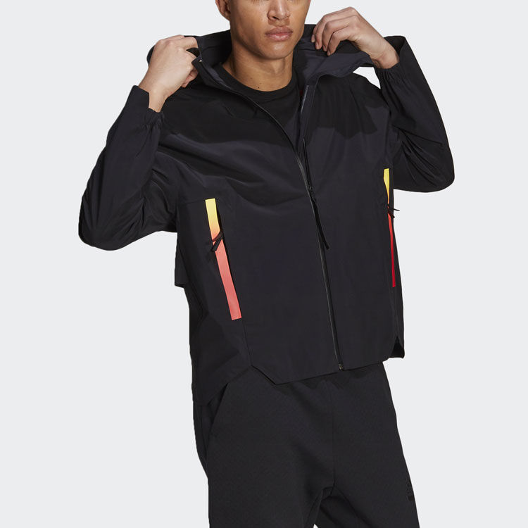 Мужская куртка adidas Myshelter R.R (черная) — фото 2