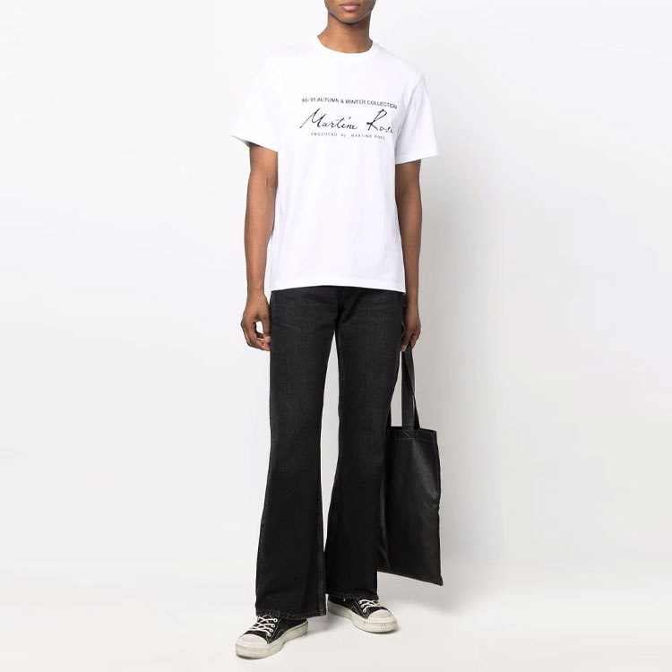 Футболка Martine rose SS22 T (белая) — Белый — фото 4
