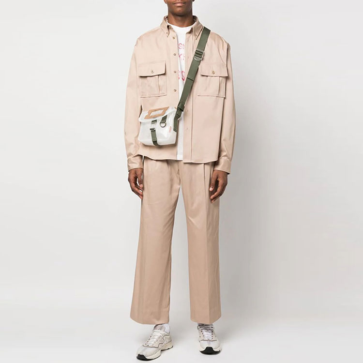 Мужская рубашка Acne Studios (однотонная) — фото 2