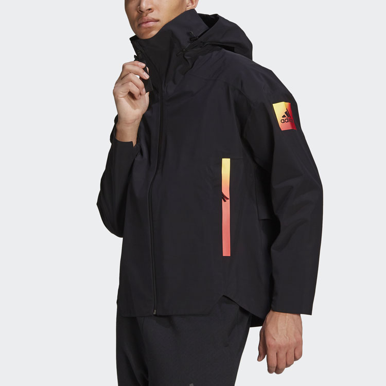 Мужская куртка adidas Myshelter R.R (черная) — фото 4