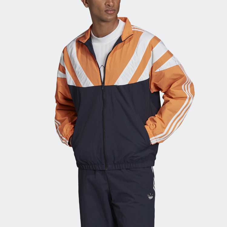 Мужская куртка adidas originals Retro Balanta 96 (оранжевая) — фото 4