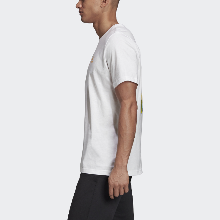 Мужская футболка adidas Snack Photo Tee (белая) — фото 4