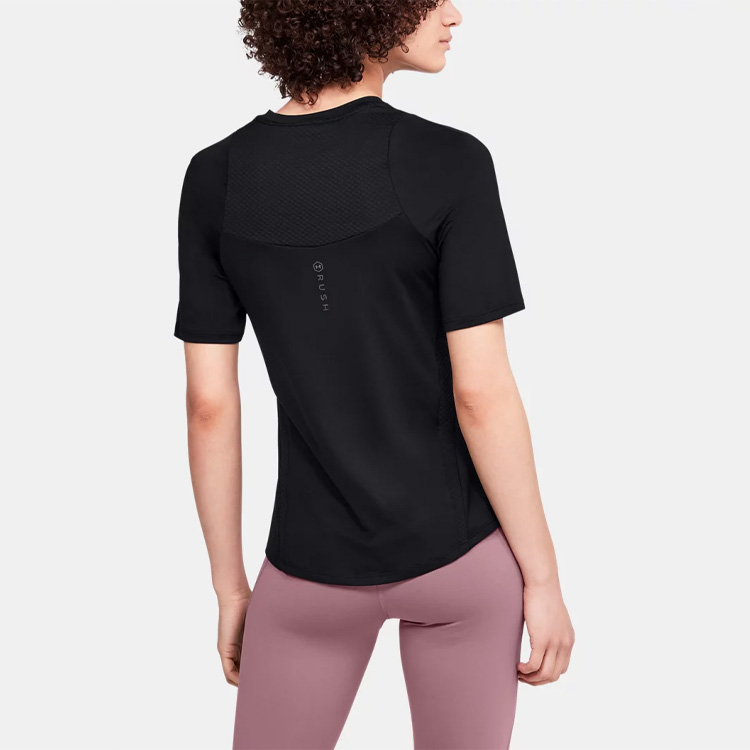 Женская футболка Under Armour (черная) — фото 3
