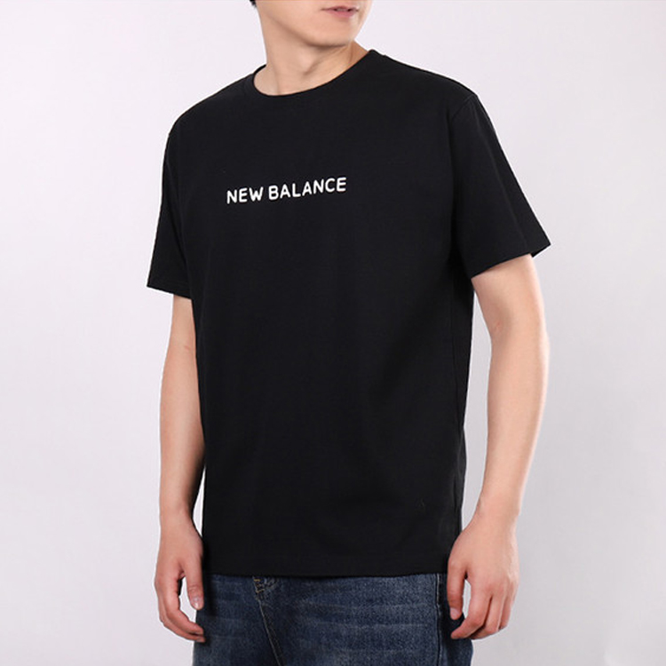 Футболка New Balance New Balance x noritake logo T (черная) — фото 5