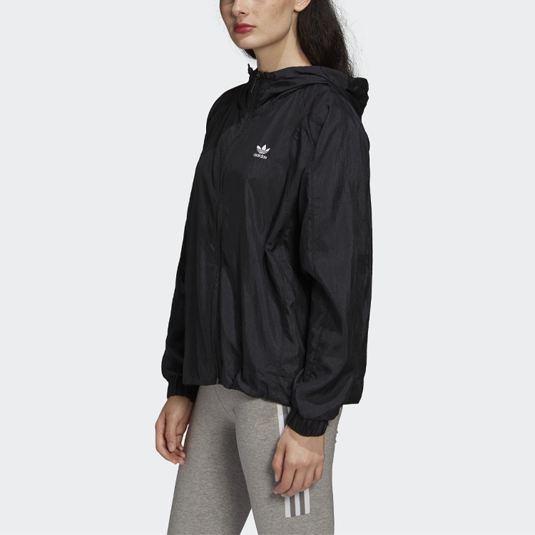 Женская куртка adidas originals Windbreaker (черный) — фото 4