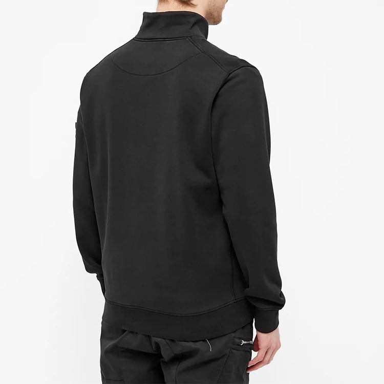 Мужское худи STONE ISLAND (черное) — фото 2