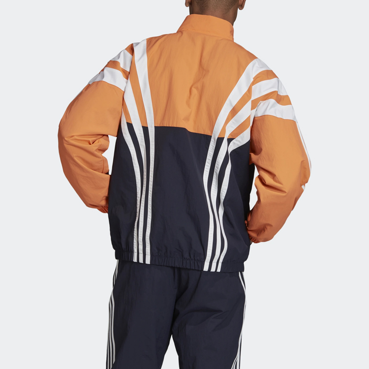 Мужская куртка adidas originals Retro Balanta 96 (оранжевая) — фото 5