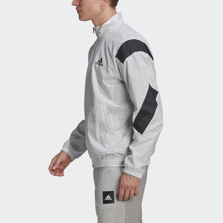 Мужская куртка adidas (белая) — фото 3