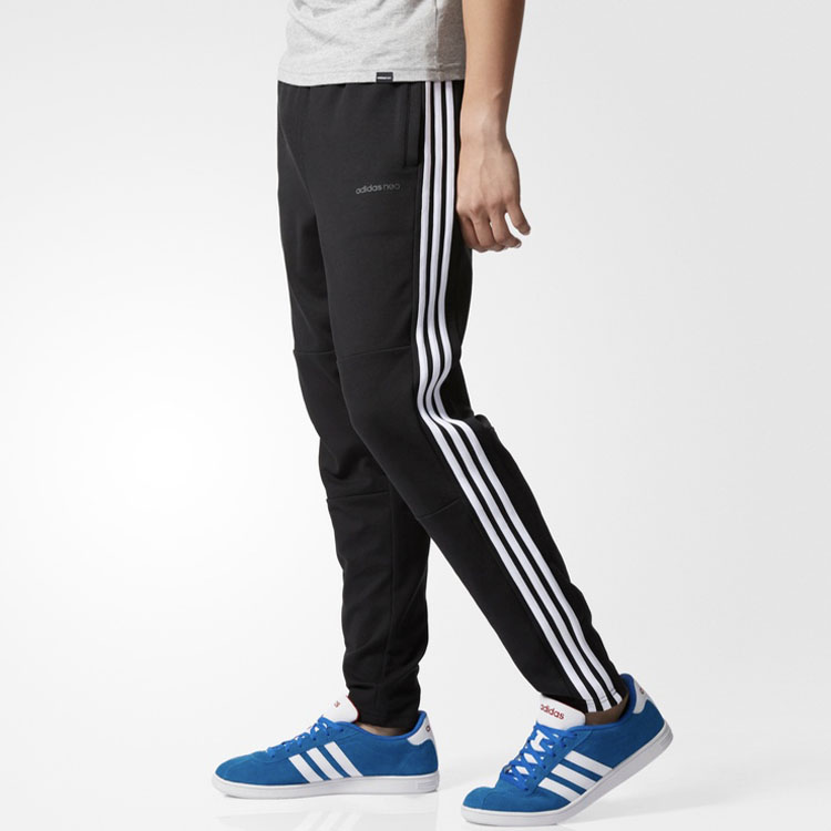 Мужские штаны adidas neo (черный) — фото 4