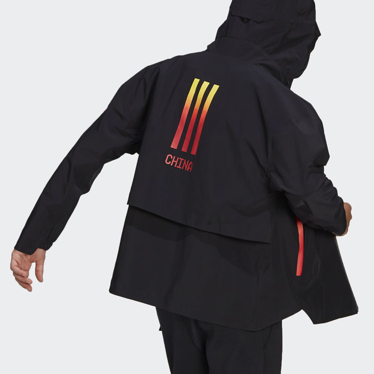 Мужская куртка adidas Myshelter R.R (черная) — фото 3