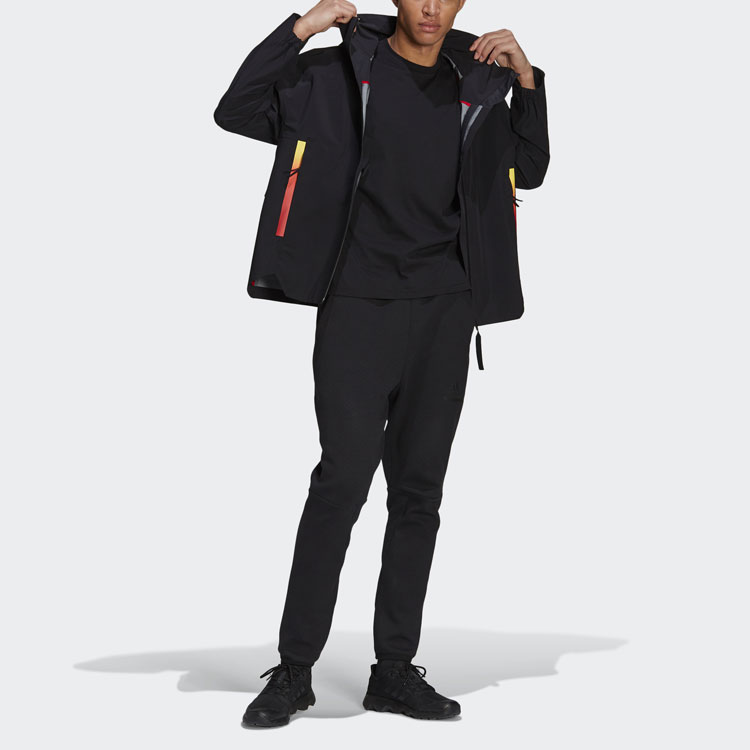 Мужская куртка adidas Myshelter R.R (черная) — фото 5