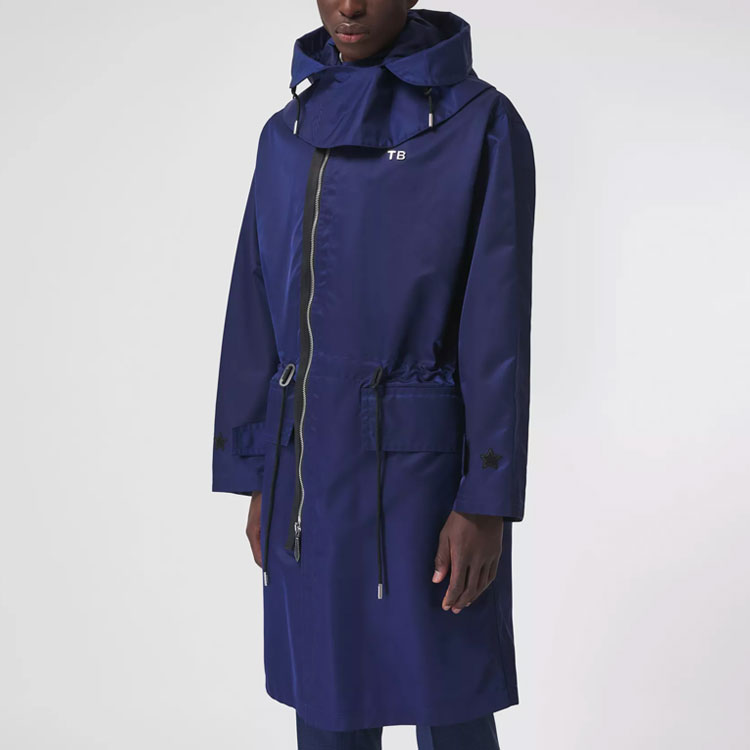 Мужская куртка Burberry (фиолетовая) — фото 4