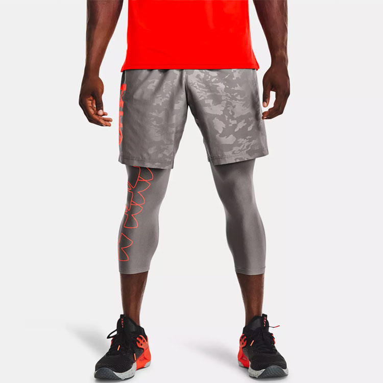 Under Armour Woven Collection Basketball Shorts Men’s Gray