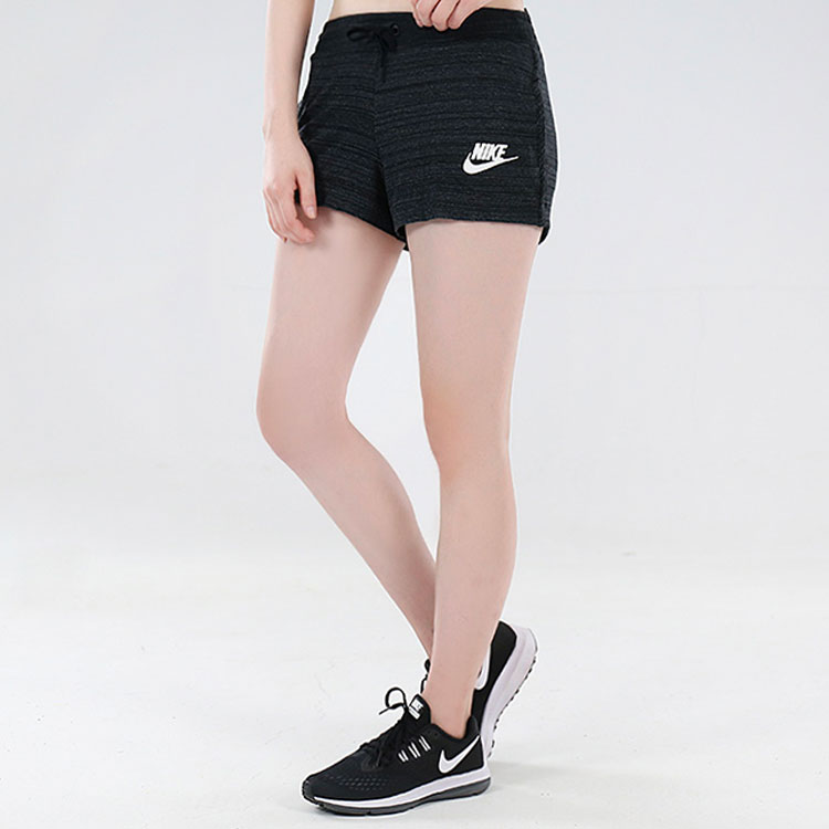 Женские шорты Nike Sportswear Av15 Knit (черные) — фото 5