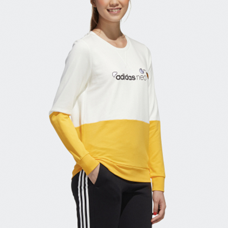 Женский свитшот adidas neo x Gudetama (белый) — фото 5