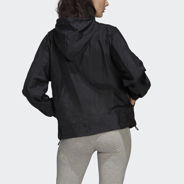 Женская куртка adidas originals Windbreaker (черный) — фото 5