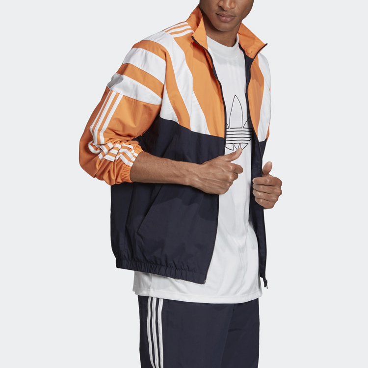 Мужская куртка adidas originals Retro Balanta 96 (оранжевая) — фото 7