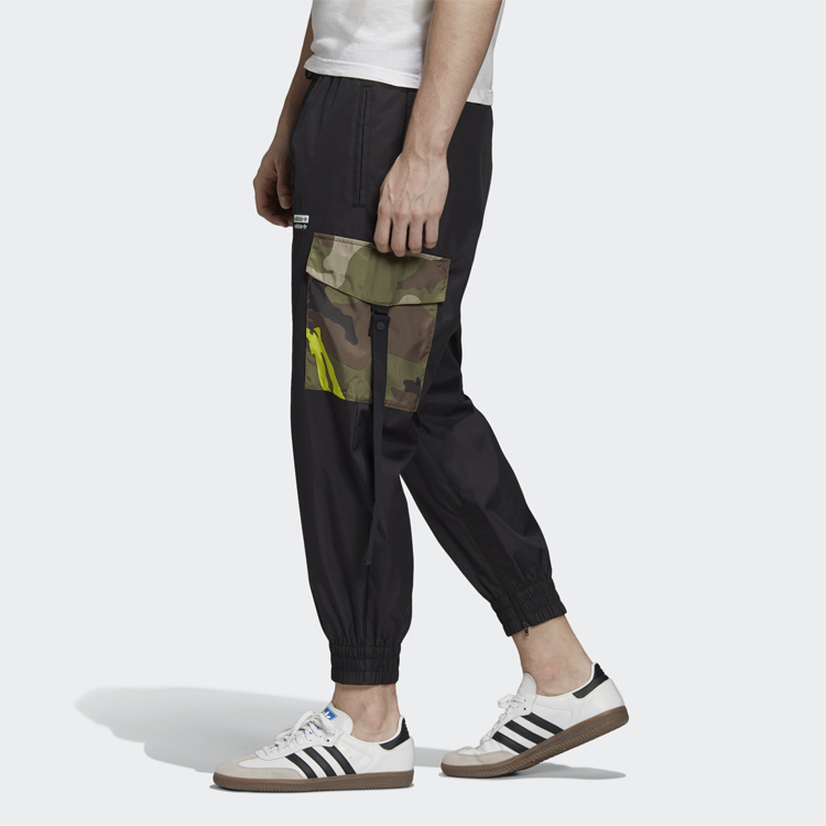 Мужские штаны adidas originals (черные) — фото 4
