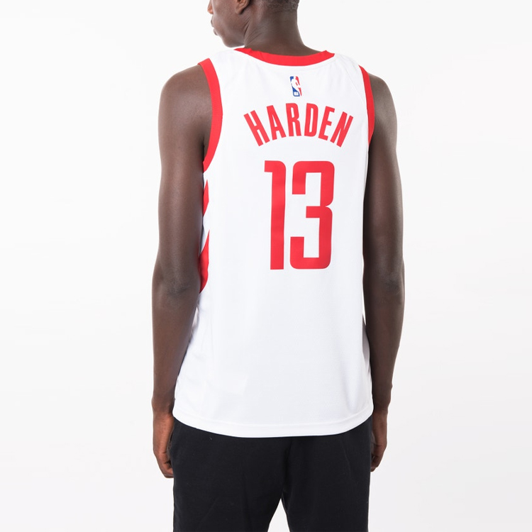 Мужская футболка Nike NBA James Harden Association Edition Swingman Jersey (белая) — фото 5