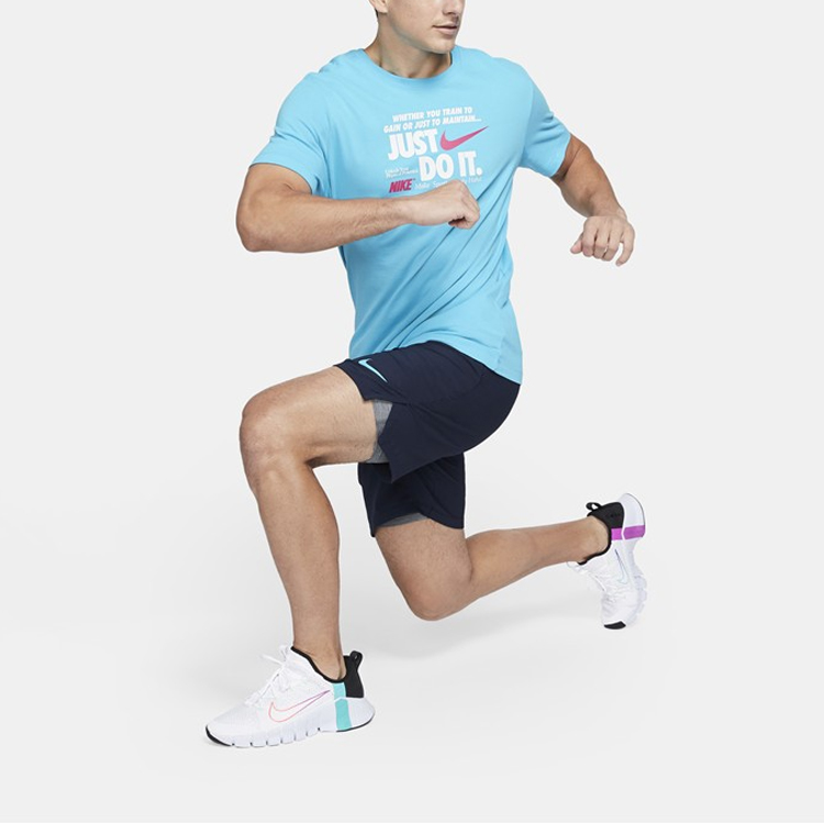 Мужские штаны Nike Pro Flex (синие) — фото 4