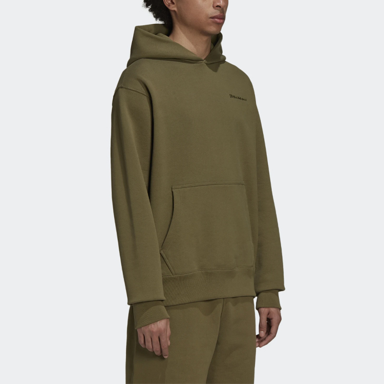 Худи adidas originals x Pharrell Williams (оливковый) — фото 4