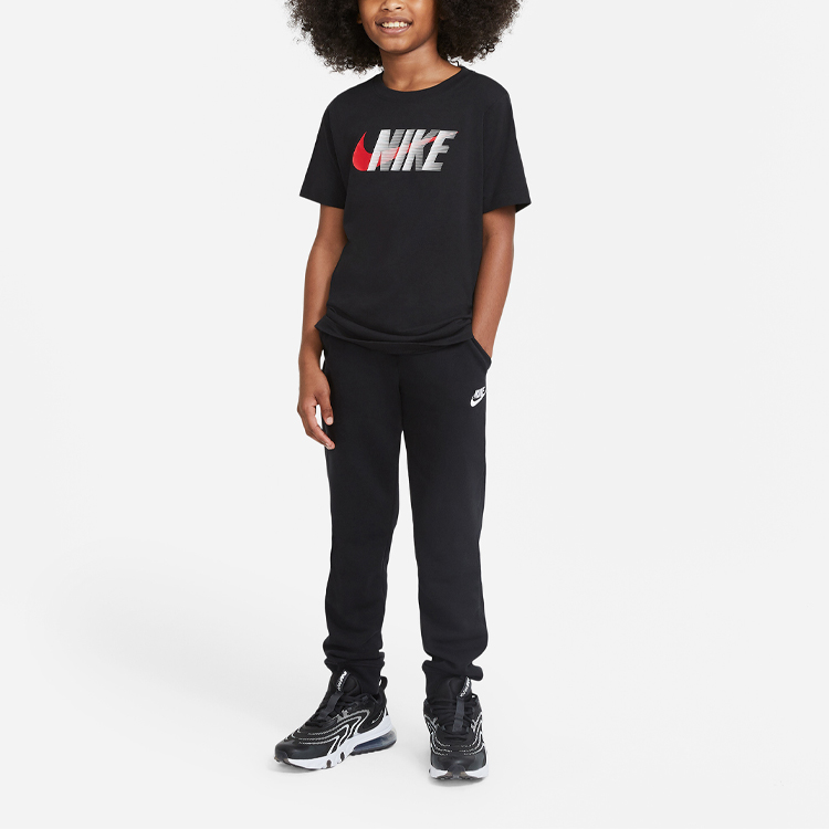 Мужская футболка Nike LogoT (черный) — фото 4