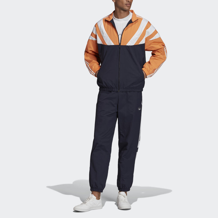 Мужская куртка adidas originals Retro Balanta 96 (оранжевая) — фото 3