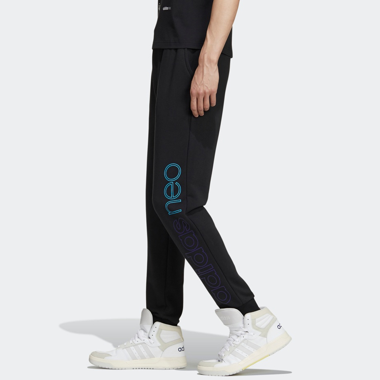 Мужские штаны adidas neo M Fav Ss Tp 2 (черные) — фото 4