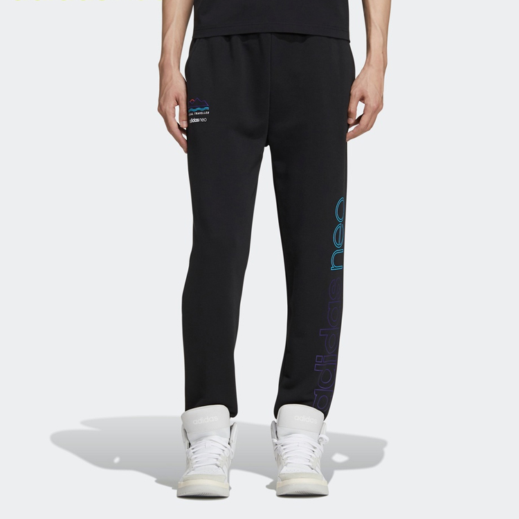 Мужские штаны adidas neo M Fav Ss Tp 2 (черные) — фото 2
