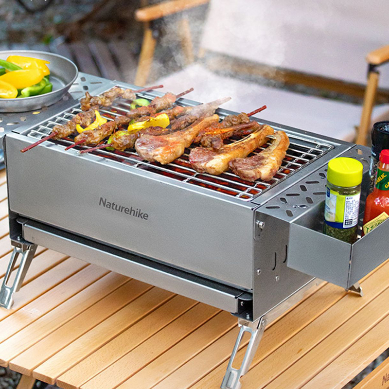 NATUREHIKE Picnic BBQ Grills BBQ Grill/Grill Rack