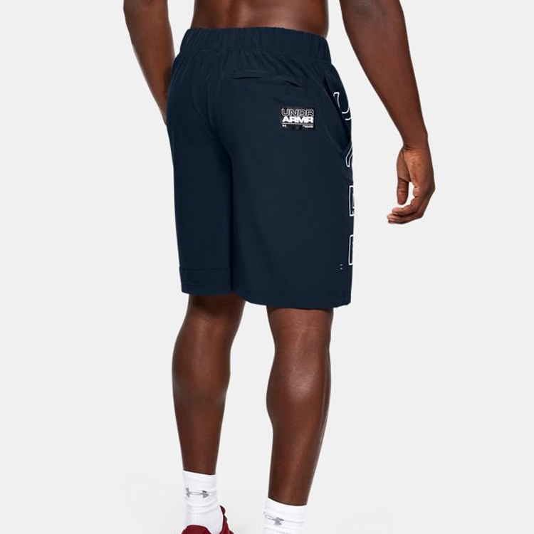 Мужские шорты Under Armour moments (темно-синий) — фото 4