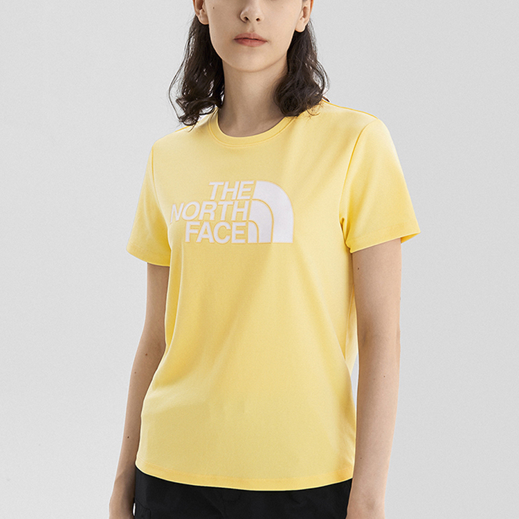 THE NORTH FACE Quick Dry T Shirts Women’s Yellow