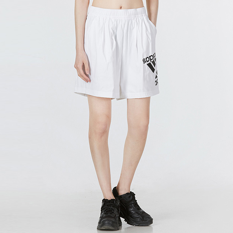 Adidas Sports Shorts Women’s White Moderate Woven Shorts