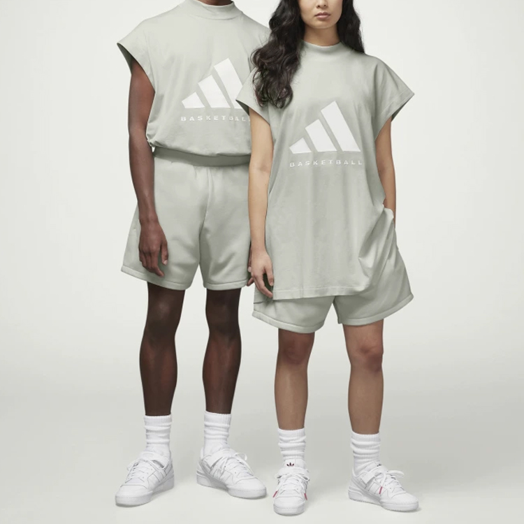 adidas Basketball Sleeveless Tee Logo
