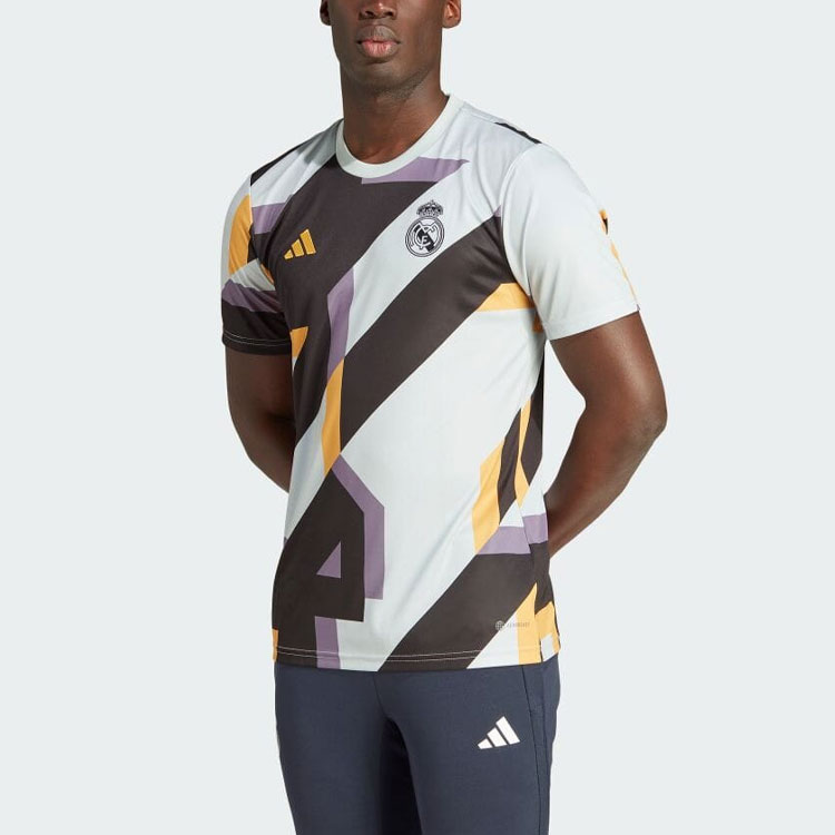 Adidas Free Shipping With AdiClub Real Madrid Pre-Match Jersey