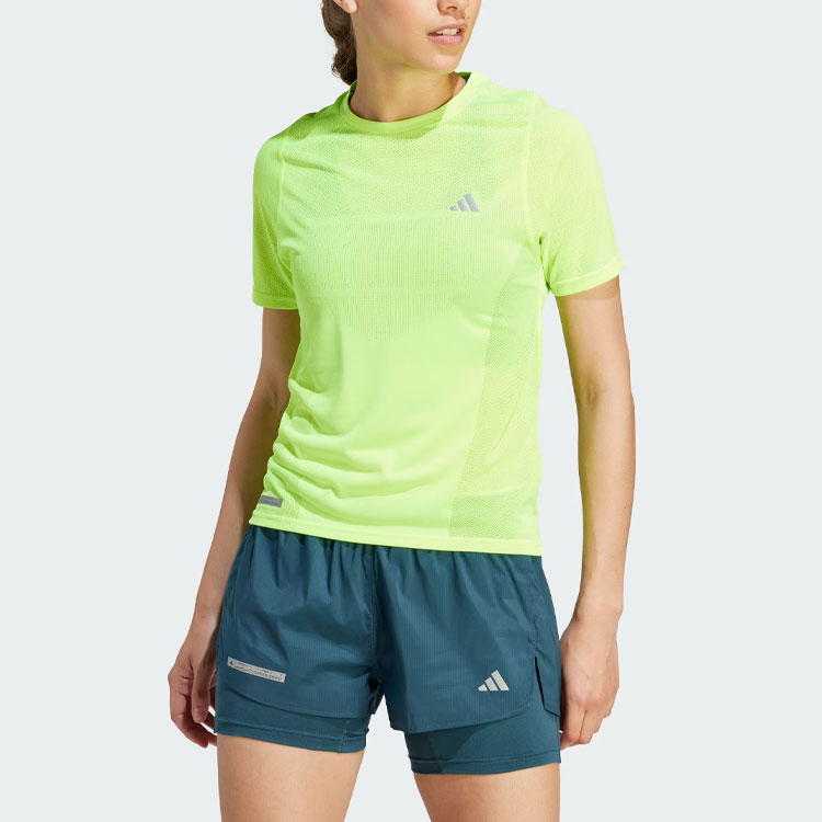Adidas Running T Shirt Women’s Bright Lemon