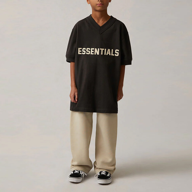 Детская футболка Fear of God Essentials SS22 T (разноцветная) — фото 2