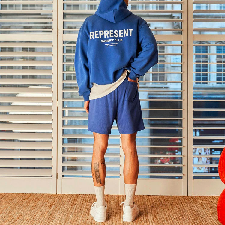 REPRESENT Sports Shorts Men’s Blue Moderate