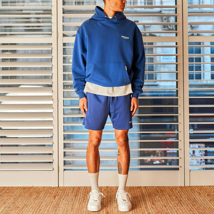 REPRESENT Sports Shorts Men’s Blue Moderate