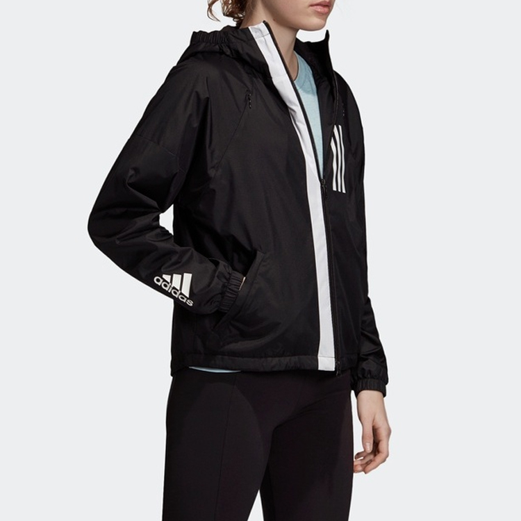 Женская куртка adidas (черная) — фото 4
