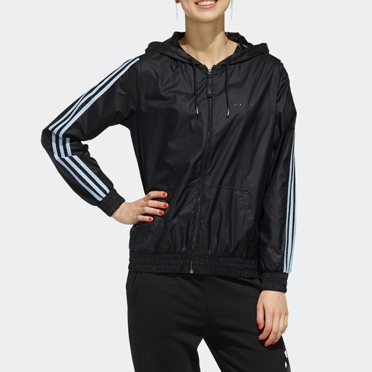 Женская куртка adidas neo (черная) — фото 3