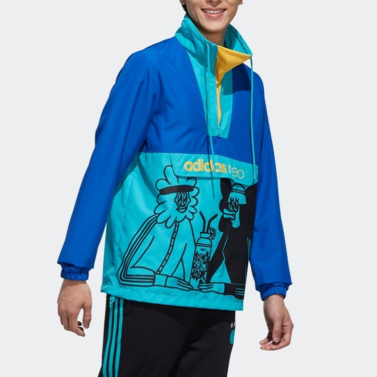 Куртка adidas neo (синяя) — фото 3