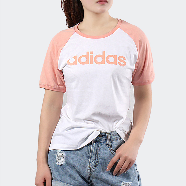 Женская футболка adidas (разноцветная) — фото 4