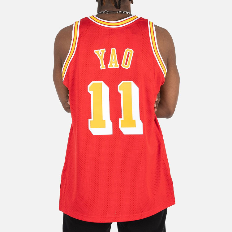 Mitchell Ness Nba Yao Ming «2004 Houston Rockets» authentic vest