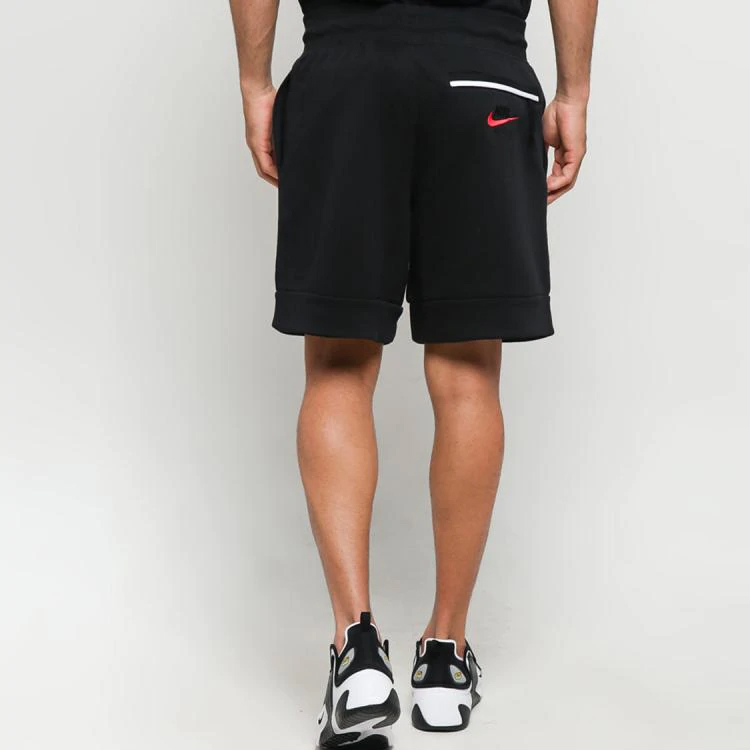 Мужские шорты Nike Air Fleece (черные) — фото 4