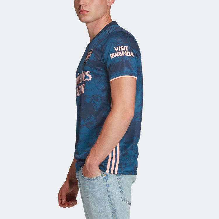 Мужская футболка adidas Arsenal 20-21 Third Jersey (синяя) — фото 6