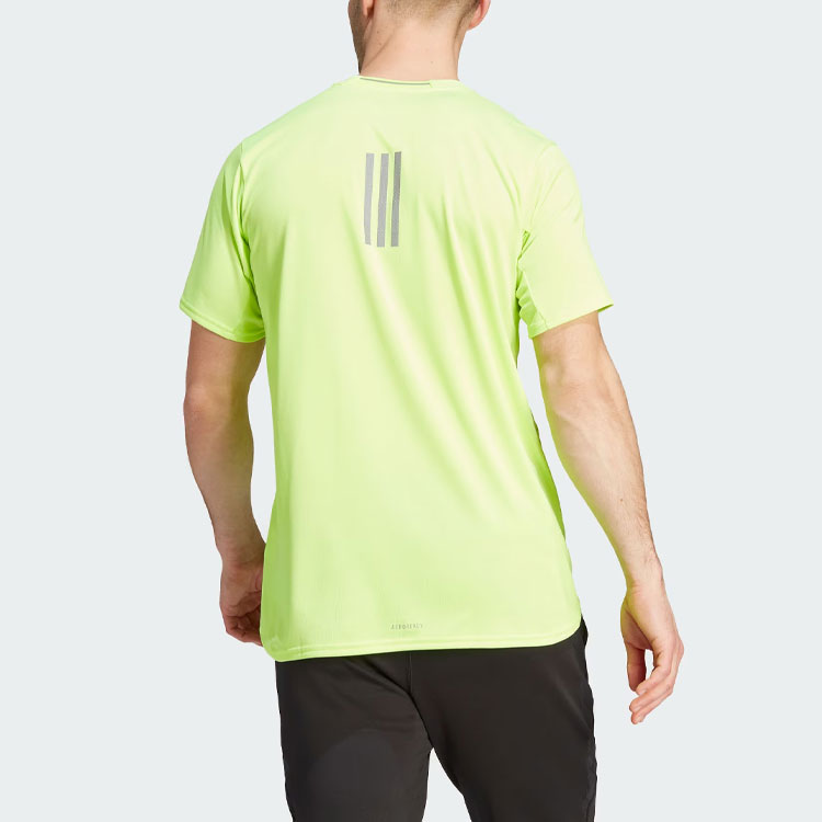 Adidas DESIGNED 4 Running T Shirt Men’s Bright Lemon