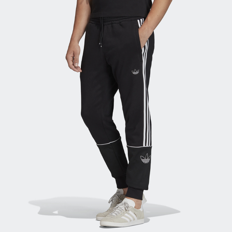 Мужские штаны adidas originals OUTLINE SP (черные) — фото 3