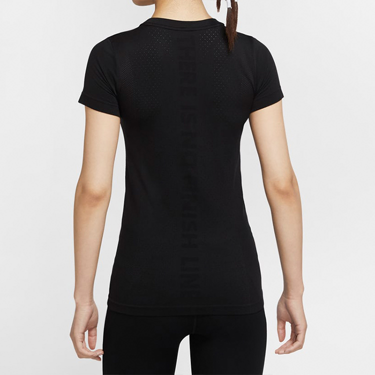 Женская футболка Nike Infinite Dri-FIT (черная) — фото 5